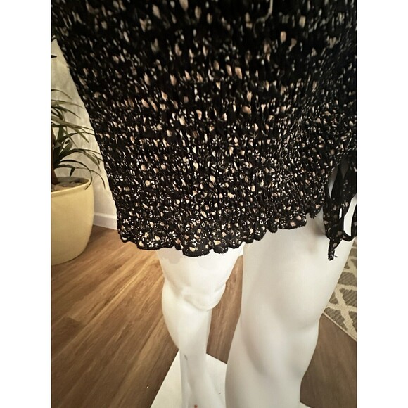 Womens All Over Smocking Dress Bodycon Ruched Elastic Curve‎ Hugging Size M/8/10 - Picture 11 of 16